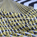 Chine fournisseur 100% polyester robe en mousseline de soie tissu